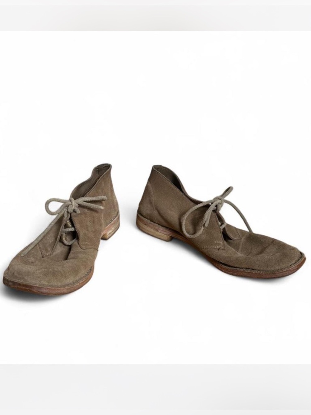💜 Vince Suede Chukka Lace Ankle Boots (7.5M)